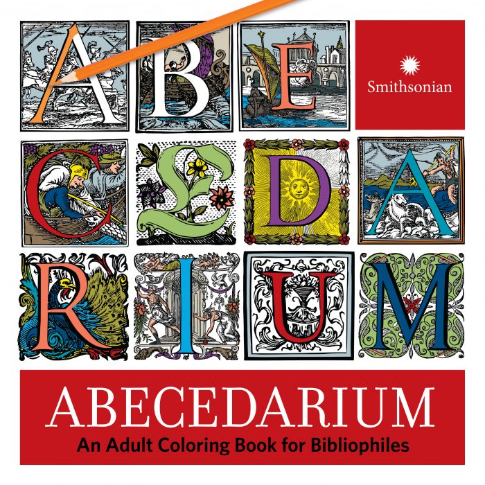 Cover of coloring book, Abecedarium