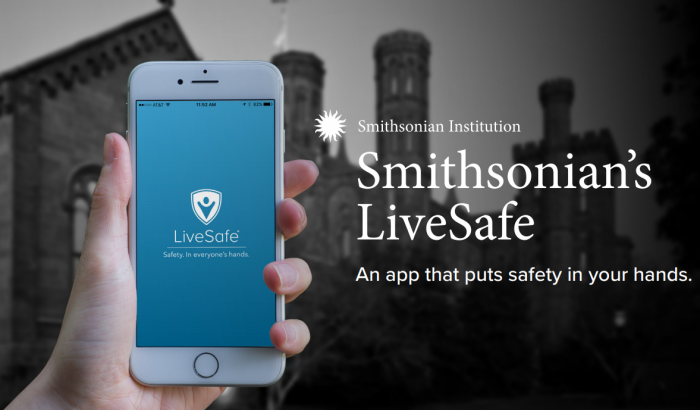 Screenshot for LiveSafe web page