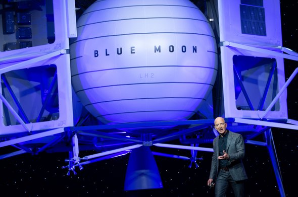 Space craft named Blue Moon