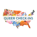 resized banner for Queer Checkins