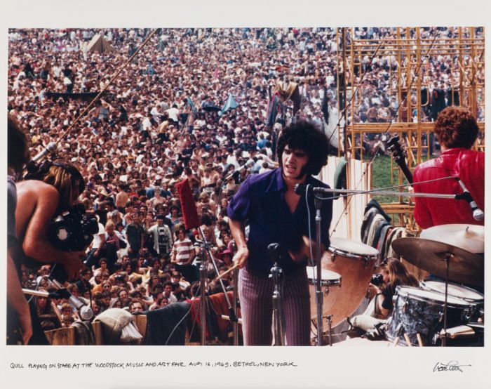 Band on stage at Woordsotck