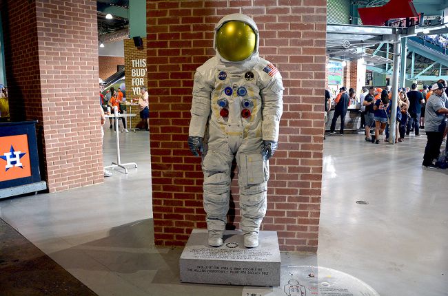 Spacesuit on display
