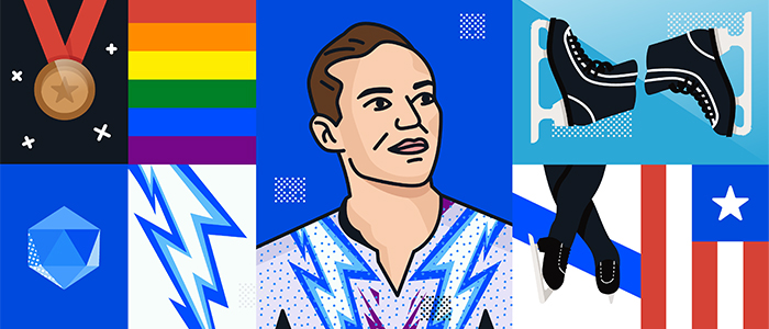 Sidedoor: Adam Rippon’s Olympic Mesh-capades