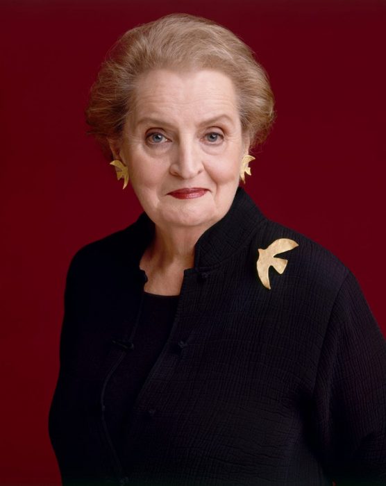 Formal portrait of Albright