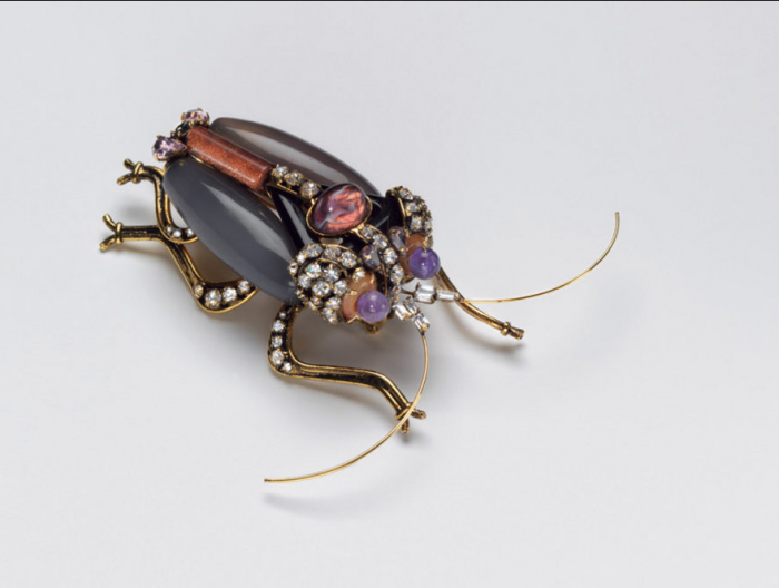 Beetle brooch