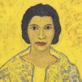 Cropped painting of Marian Anderson