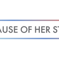 Because of her story logo