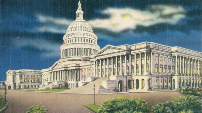 Painting of US Capitol Building