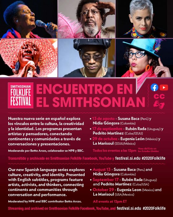 Encuentro en el Smithsonian flyer