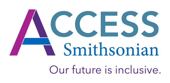 Access Smithsonian logo_Out future is inclusive