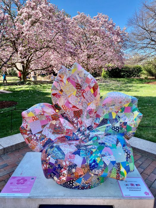 Cherry Blossom sculpture