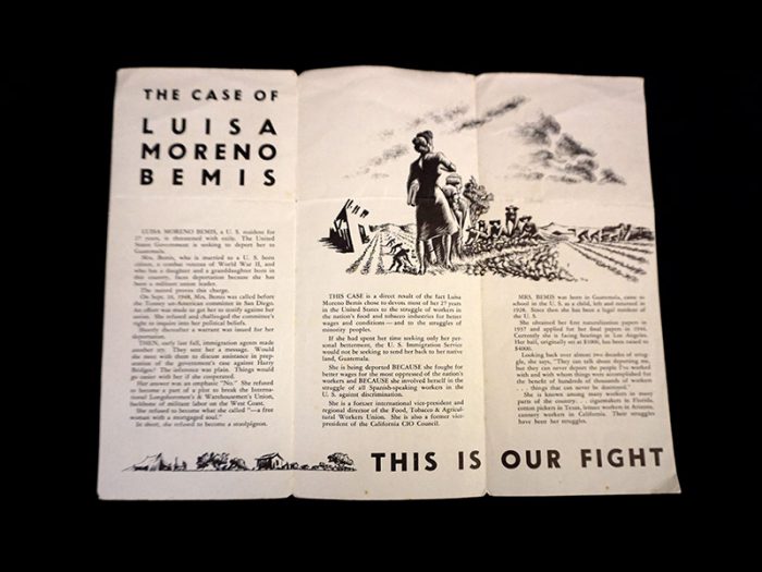 Labor Committee pamphlet