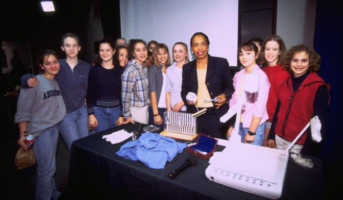 Dr Patricia Bath and Students