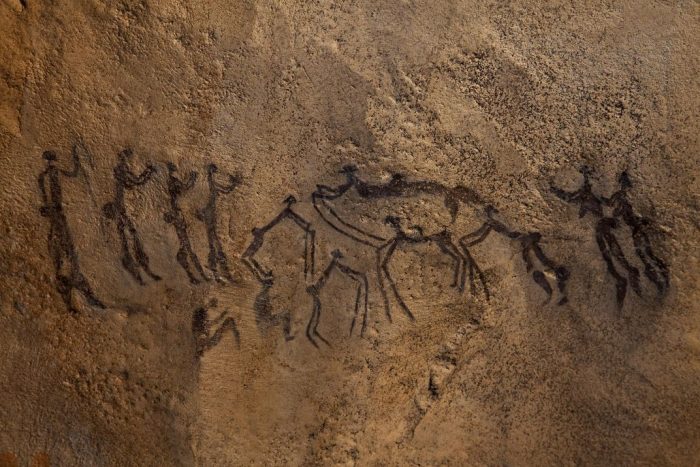 Cave drawings