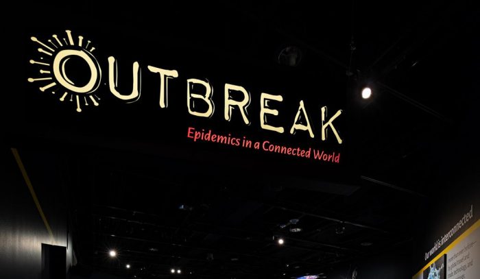 Entrance to Outbreak Gallery