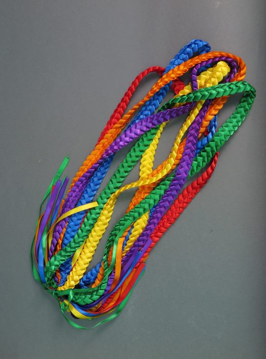 Multi-colored ribbons