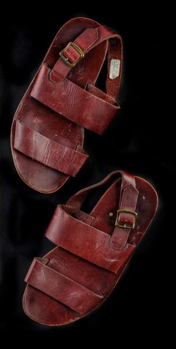 Matthew Shepard's sandals
