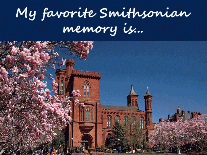 Gif of Smithsonian photos with favorite memories