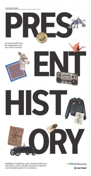 Cover of education guide Present History