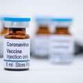 Sotck image of Vaccination vials