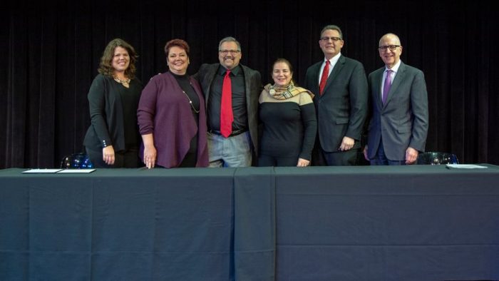 The Molina Family with Secretary Skorton