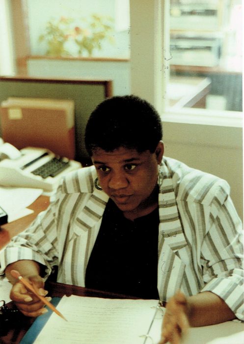 Lawanda Randall, Telephone Information Services Assistant, 1989