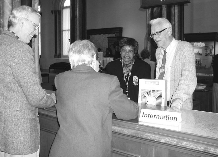 Information Desk volunteers