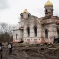 Ruined Ukranian church