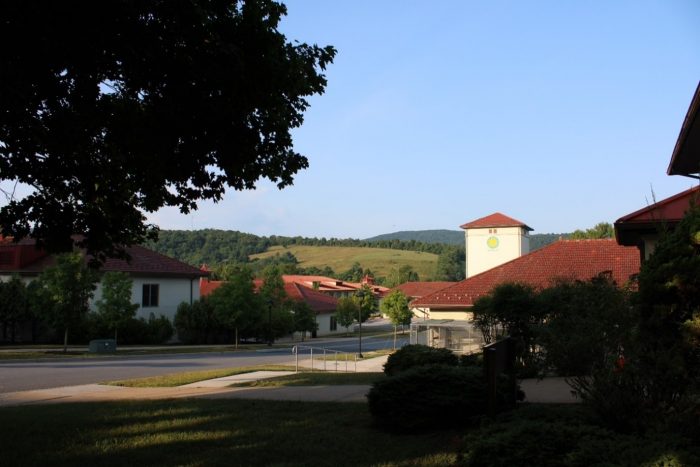 Modern SCBI buildings in Front Royal