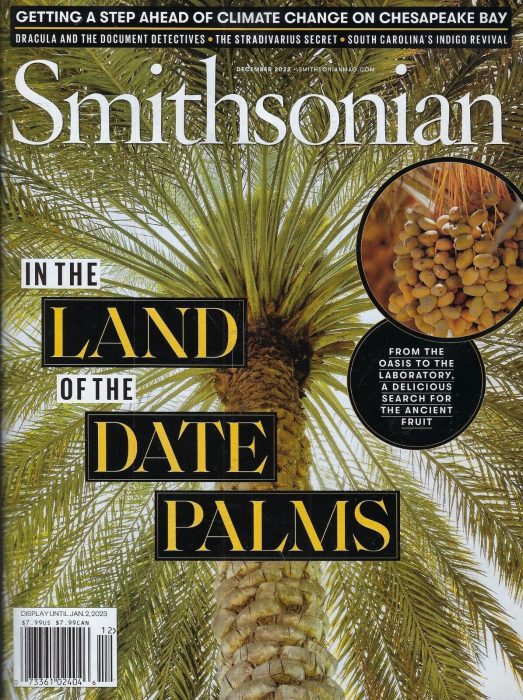 Smithsonian magazine December 2022 cover