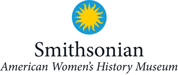 Smithsonian American Women's History Museum logo with sunburst