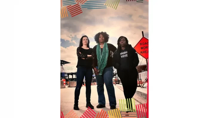 Three female environmental activists featured in "To Live and Breathe: Environmental Activism"