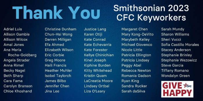 List of 2023 CFC Keyworkers