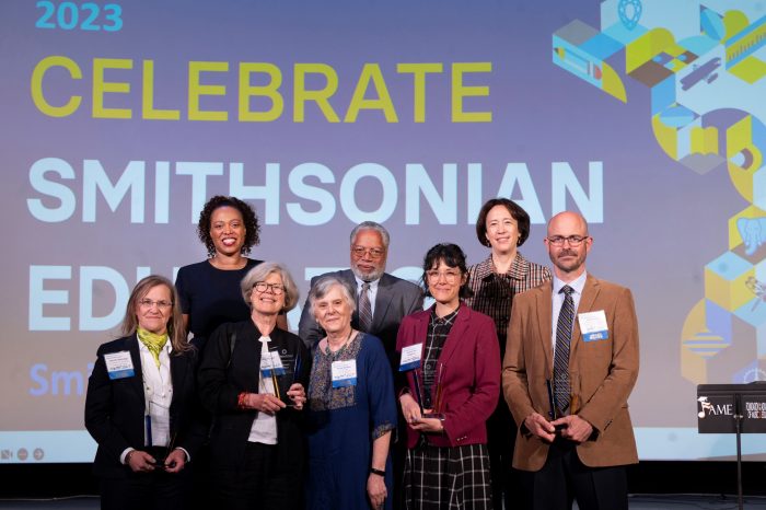 Nominations close Feb. 9 for the 2024 Smithsonian Education Awards