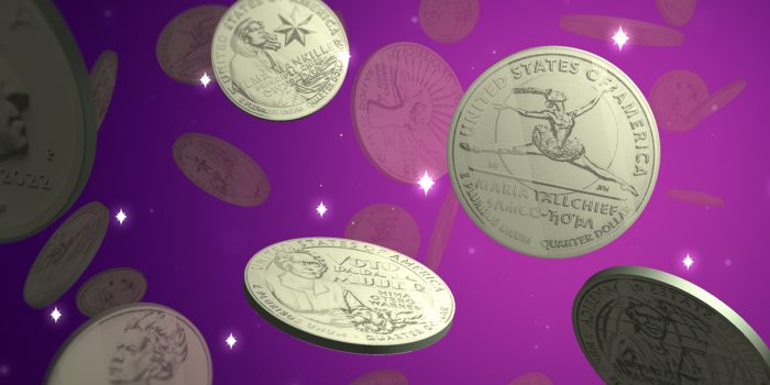 Graphic for Sidedoor 10.14 Face Value, showing coins floating against a purple background