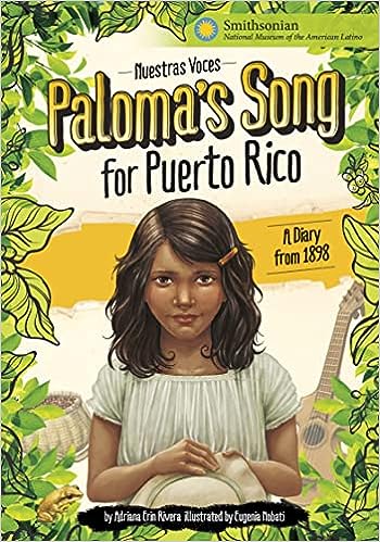 Book cover of "Paloma's Song for Puerto Rico"