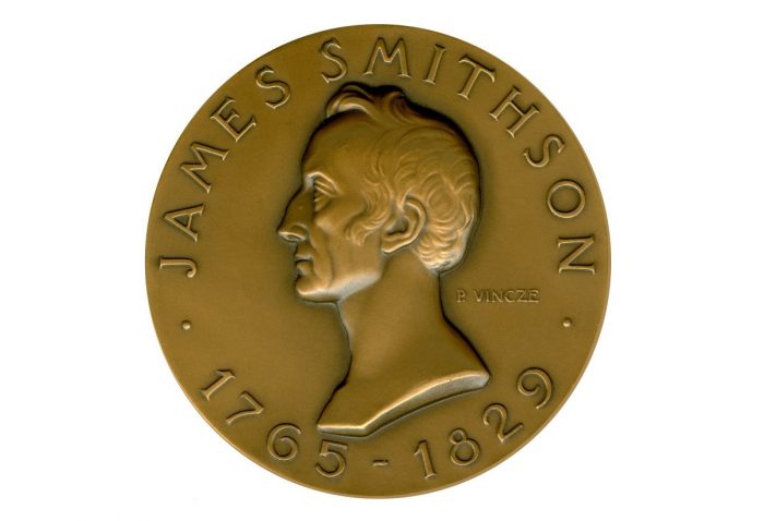 Thomas Haas honored with James Smithson Bicentennial Medal