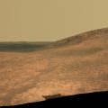 Composite panorama of the surface of mars