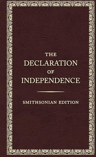 cover of book "The Declaration of Independence Smithsonian Edition"