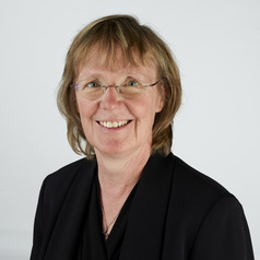 Portrait of Claire Jerry, Curator in the Division of Political History at the National Museum of American History. April 2018.