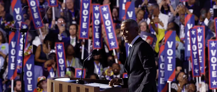 ‘Coconut farmers for Harris,’ influencers and vertical signs – Smithsonian curators’ encounters at the Democratic National Convention