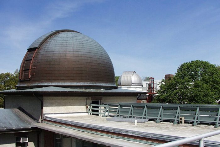 Telescope Domes at SAO facility in Massachusetts