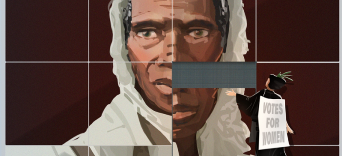 Graphic of Sojourner Truth from Sidedoor episode The Whole Truth