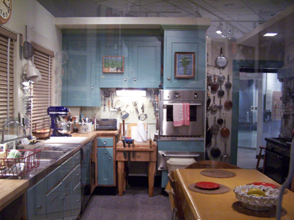 Julia Child's kitchen, now on display at NM<AH