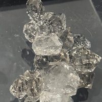 Close up of large crystal formation