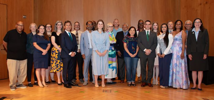 Group portrait of the 2025 Unsung Heroes recipients
