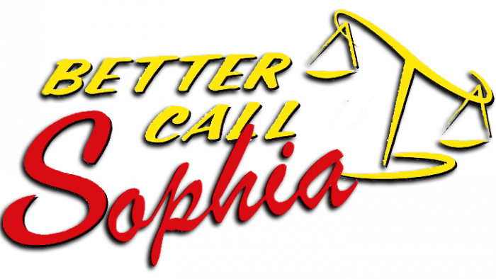 Log in the style of Better Call Saul reading Better Call Sophia